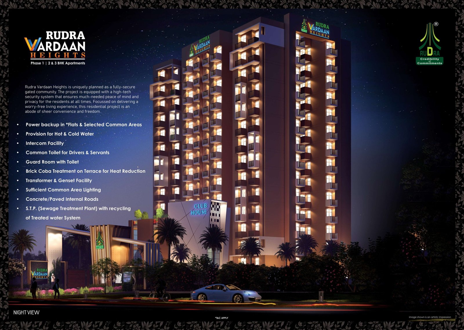 2/3 BHK Apartments in lucknow with mordern amenities