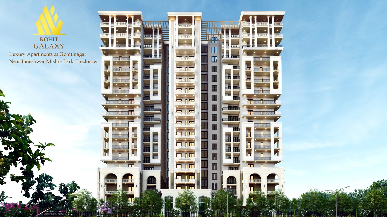 Luxury apartment in gomtinagar extension lucknow